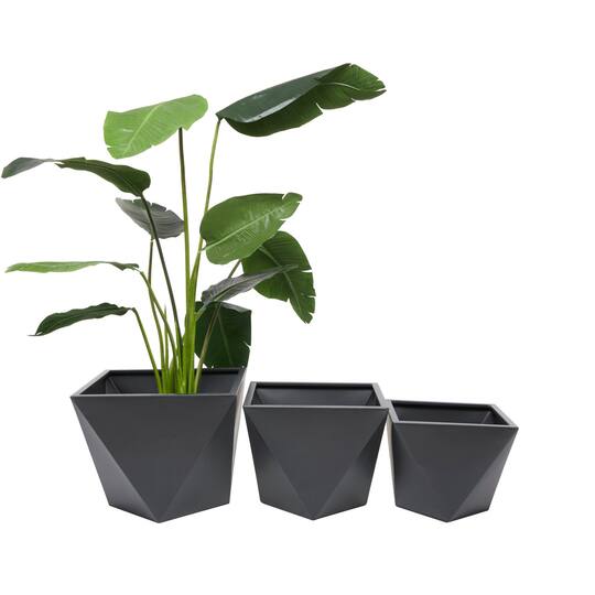 Modern Planter, Set of 3" 18", 16